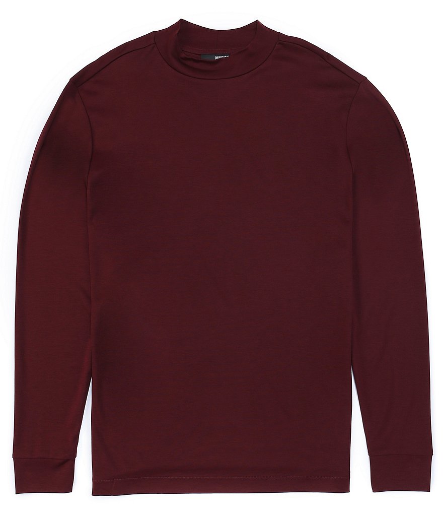 Murano Liquid Luxury Interlock Mockneck Pullover