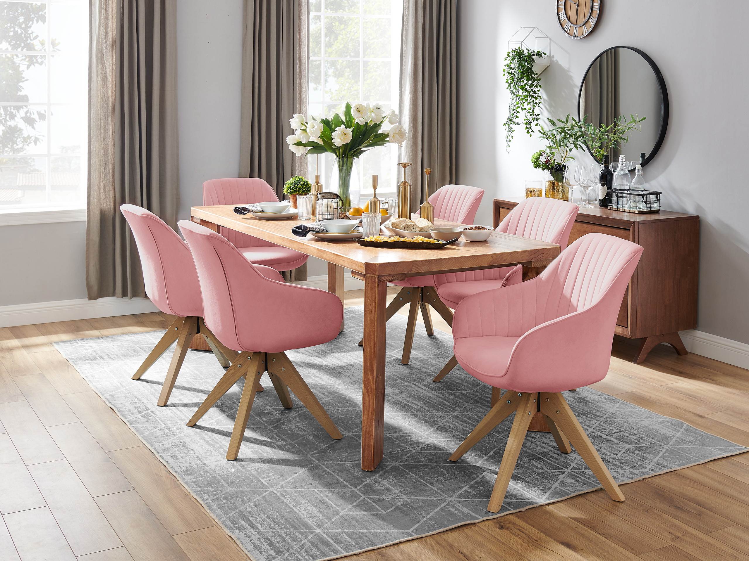 Modern Style 360 Degree Swivel Armchair Home Office Accent Computer Desk Chair For Workspace