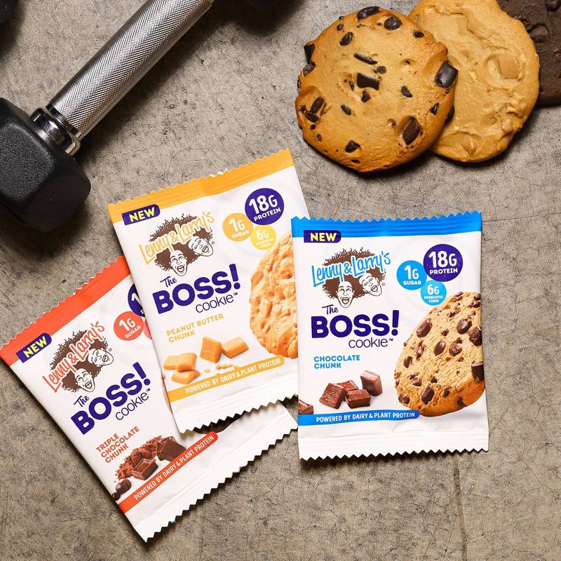 Lenny & Larry's The BOSS! Cookie - Chocolate Chunk - 12ct