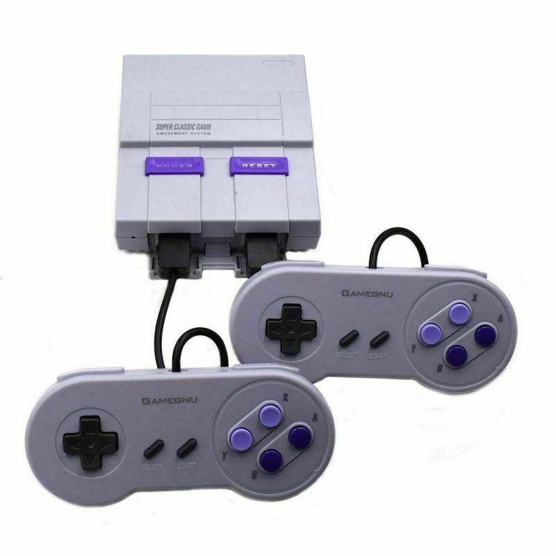 Mini 660 Classic Games Retro Super Classic Modded 8 Bit Game Console Handheld Gaming with With 2 Controllers