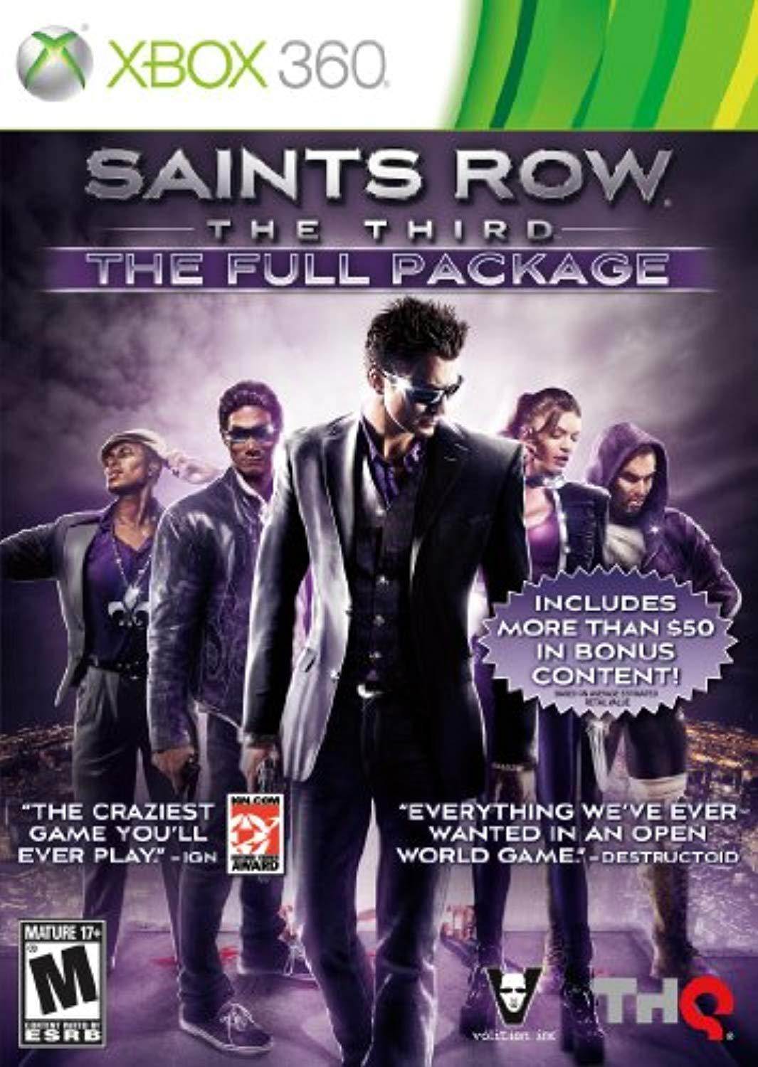 saints row: the third- the full package - xbox 360