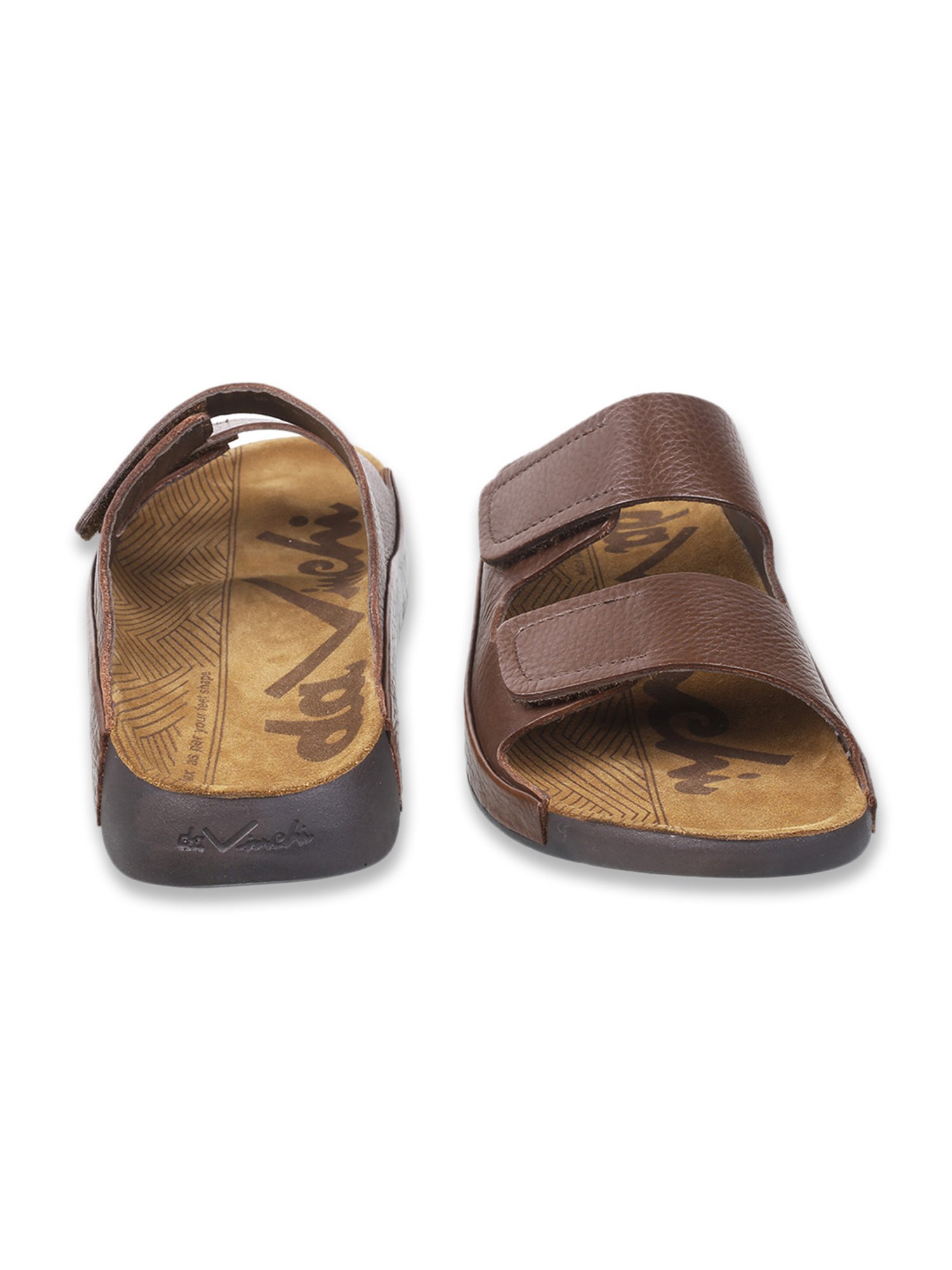Da Vinchi by Metro Men's Brown Casual Sandals