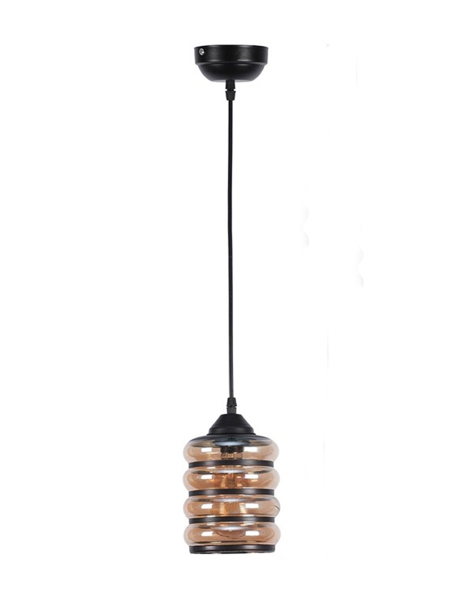 DecorativeRay Copper & Black Hanging Light - Set of 1