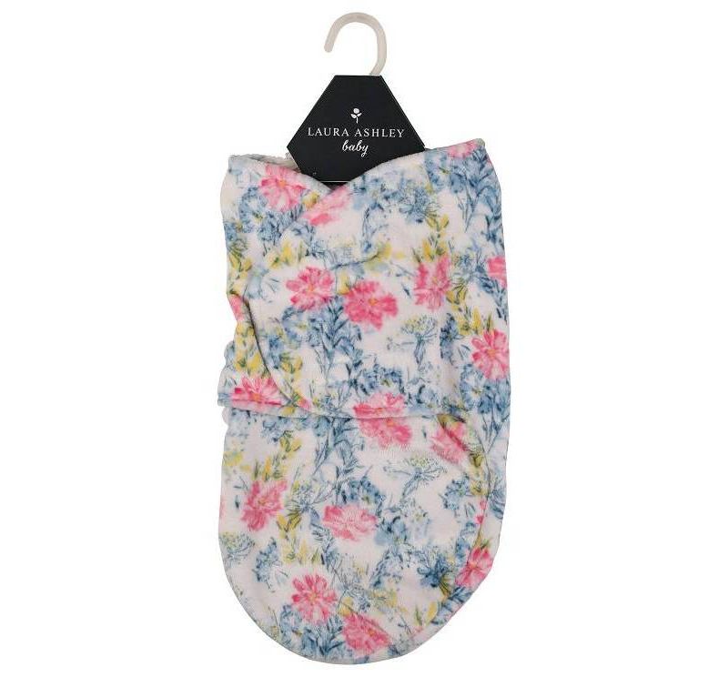 Laura Ashley Single Swaddle Wrap Cosmos Flower