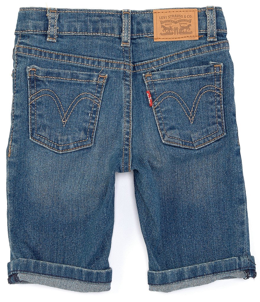 Levi's&reg; Little Girls 2T-6X Denim Bermuda Short