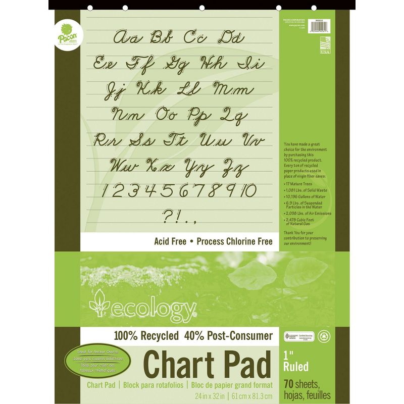 School Smart Composition Paper, No Margin, 8 x 10-1/2 Inches, White, 500 Sheets