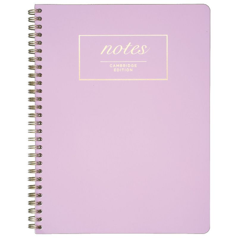 Cambridge Workstyle Notebook, Legal Rule, Lavender Cover, 7 1/4 x 9 1/2, Perforated, 80Pg 59309