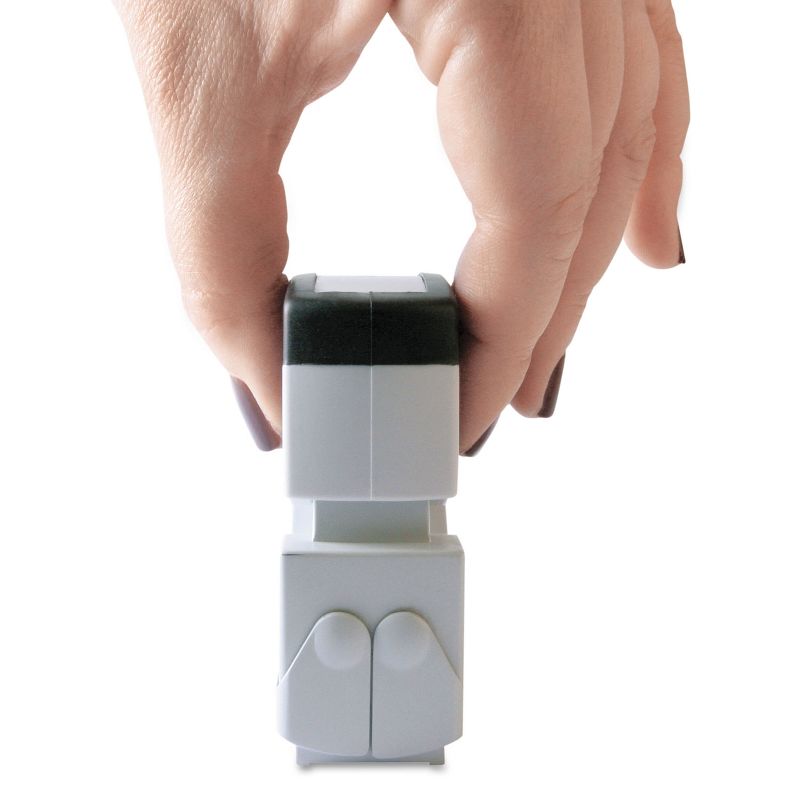 Accustamp2 Pre-Inked Shutter Stamp with Microban Red REVISED 1 5/8 x 1/2 035587