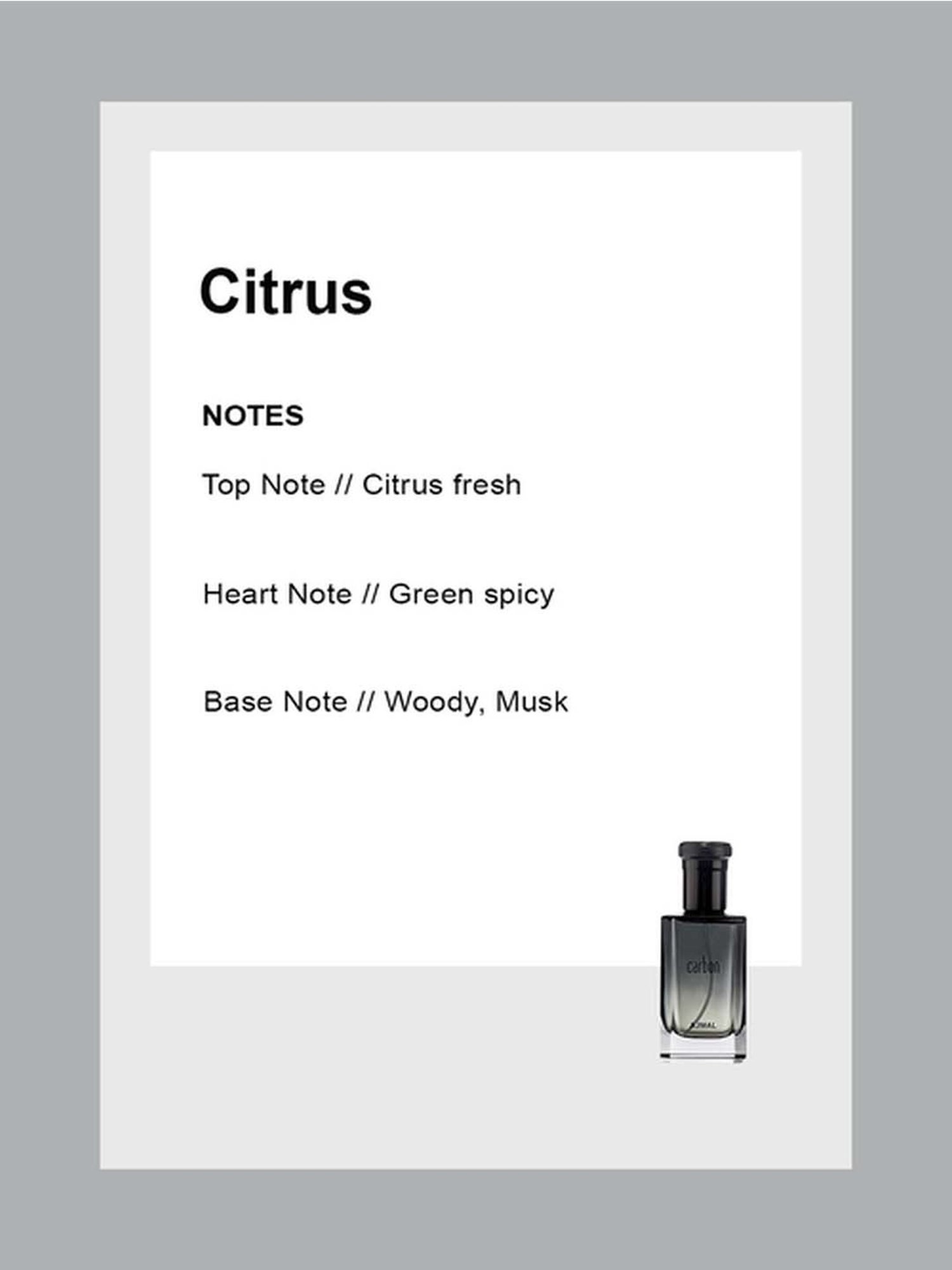 Ajmal Carbon Eau de Parfum for Men - 100 ml