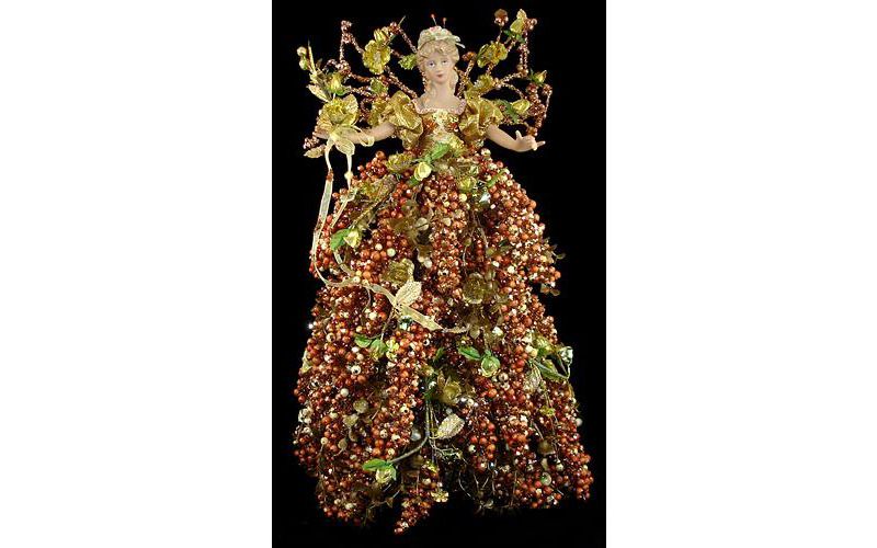 J. Hofert Co 9.5" Lighted Clear Constant Wide Angle 5 Point Star Christmas Tree Topper - Multicolor LED lights