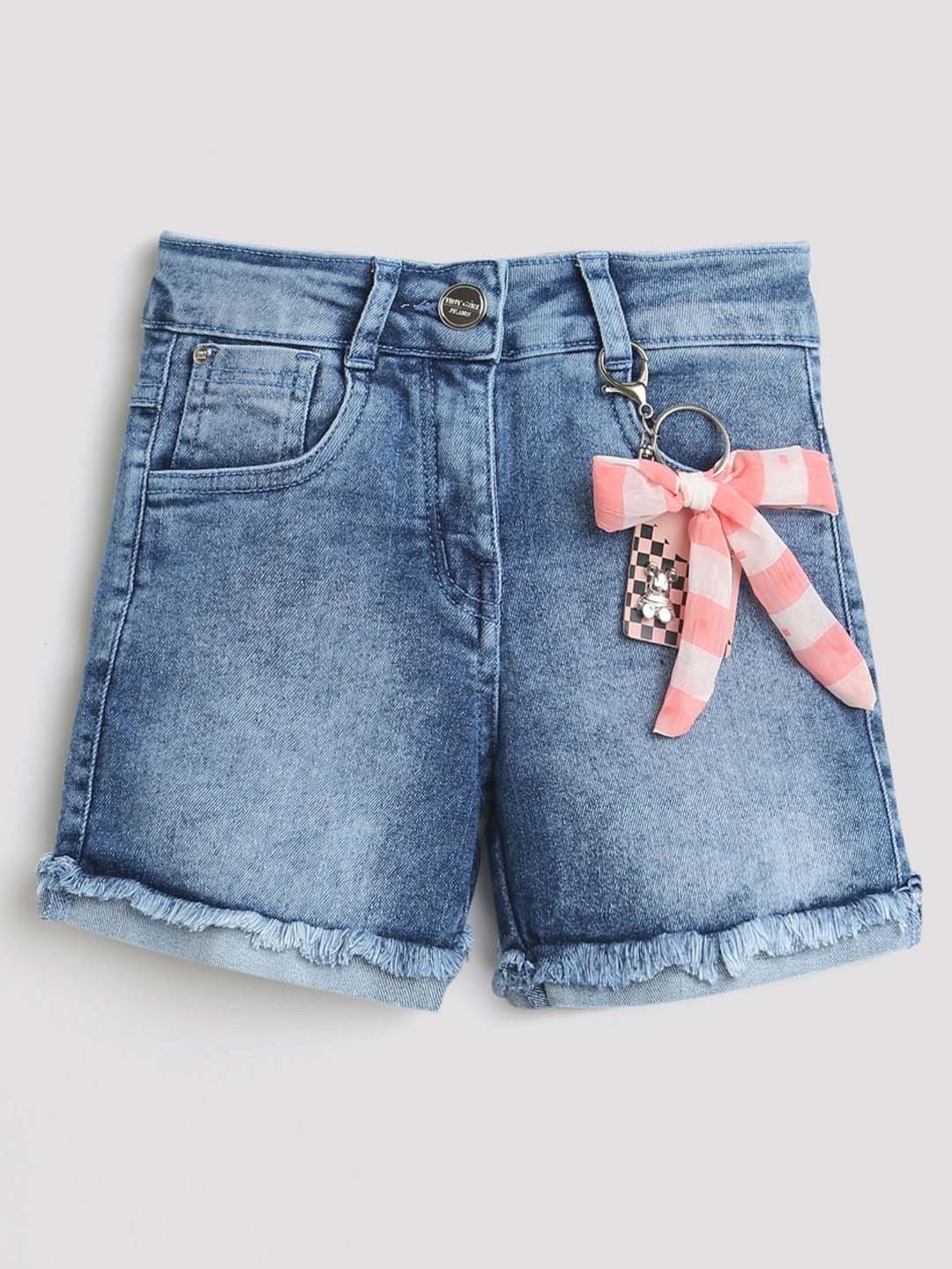 Tiny Girl Blue Washed Shorts