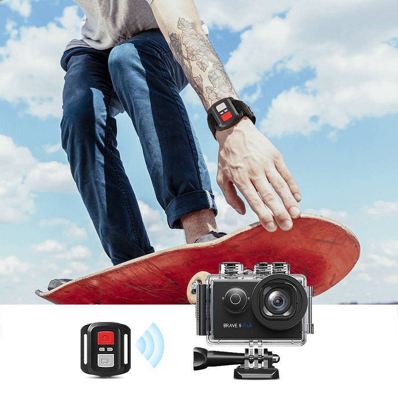 Compact Size 720P HD Digital Camera Camcorder 5MP CMOS Sensor 2.0" LCD Screen 3 Meters Waterproof with Built-in Microphone for Kids Children Students Boys Girls Summmer Gift