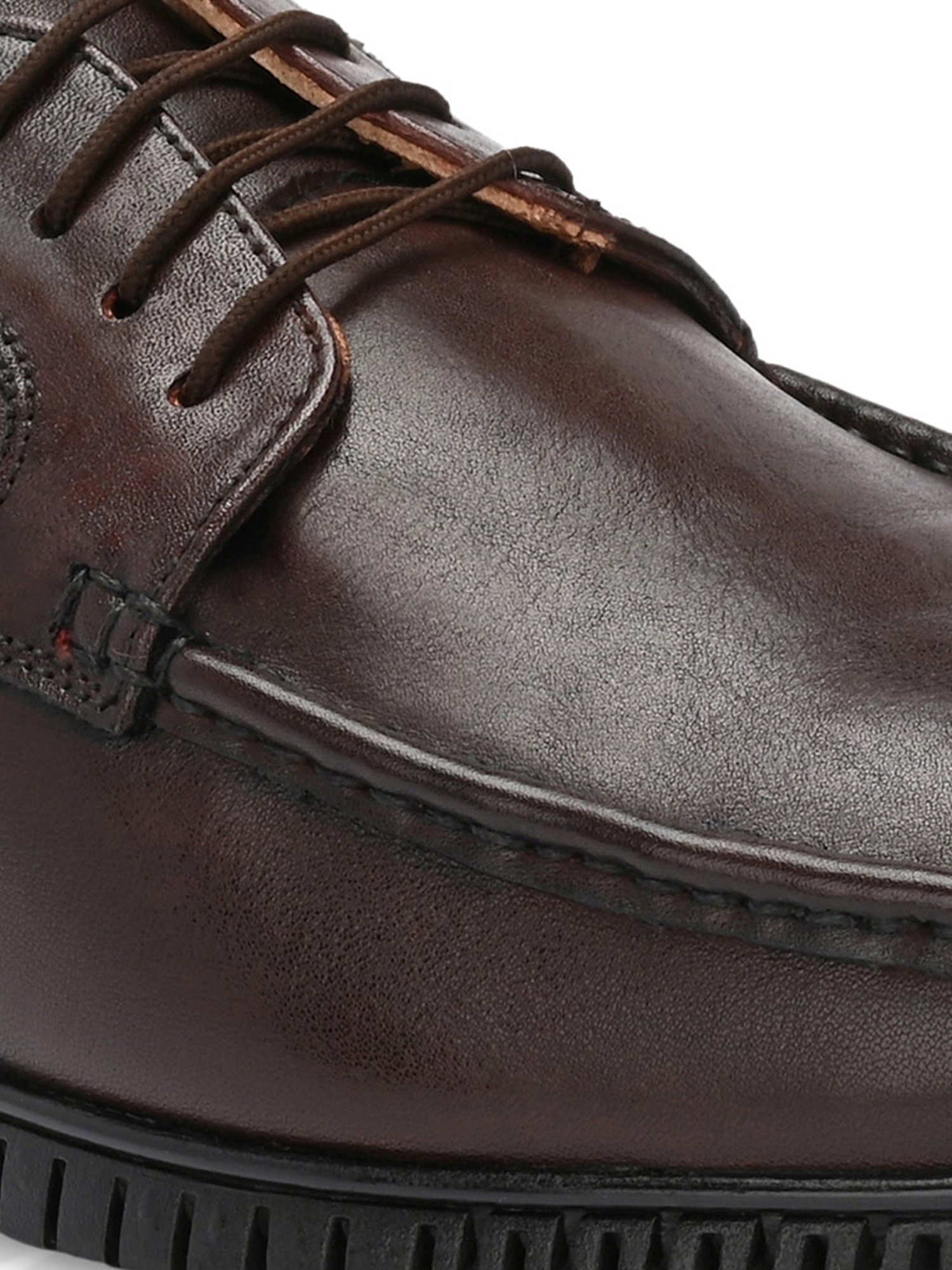 Clog London Men's Brown Derby Shoes