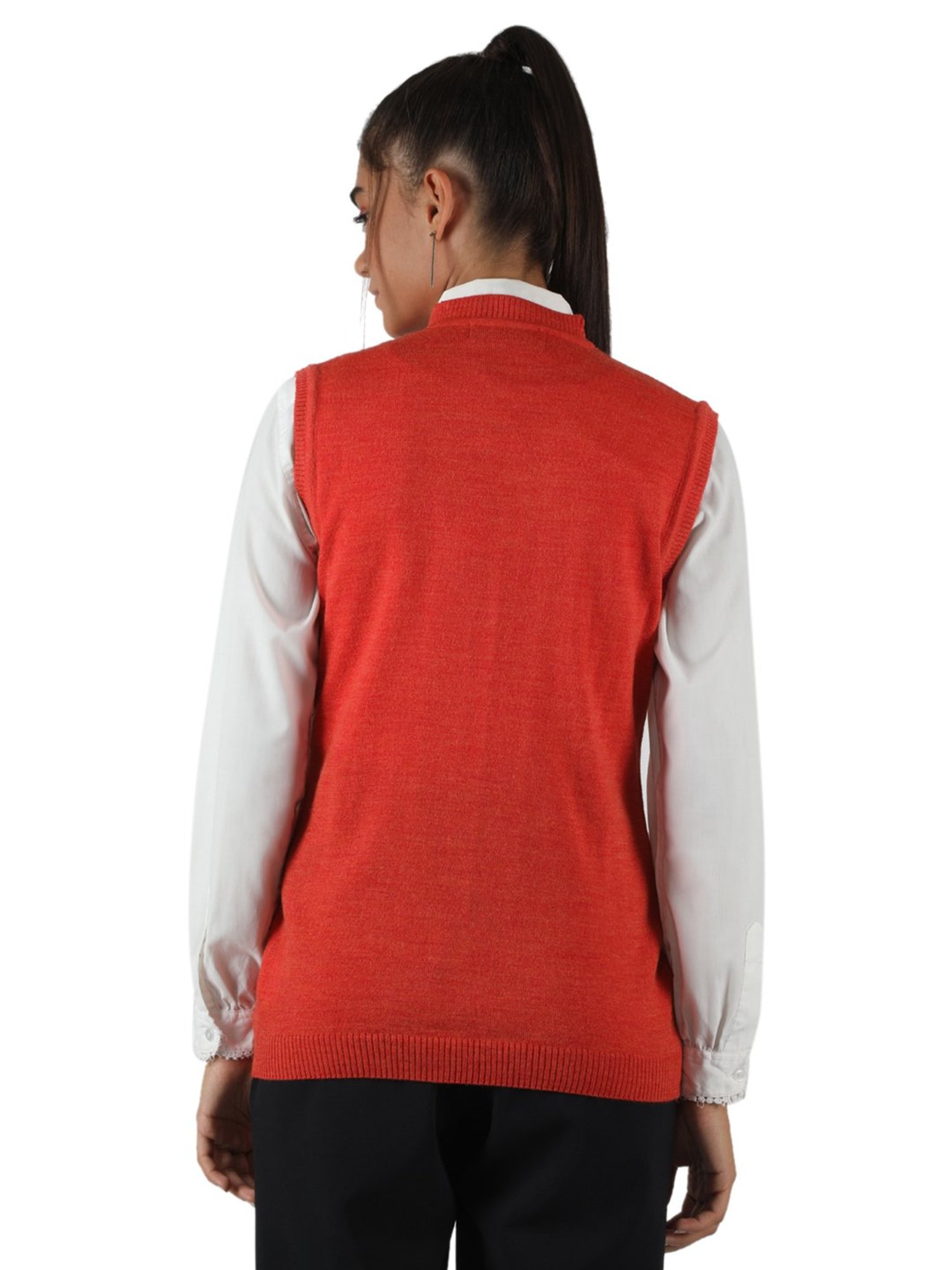Monte Carlo Orange Open Front Cardigan
