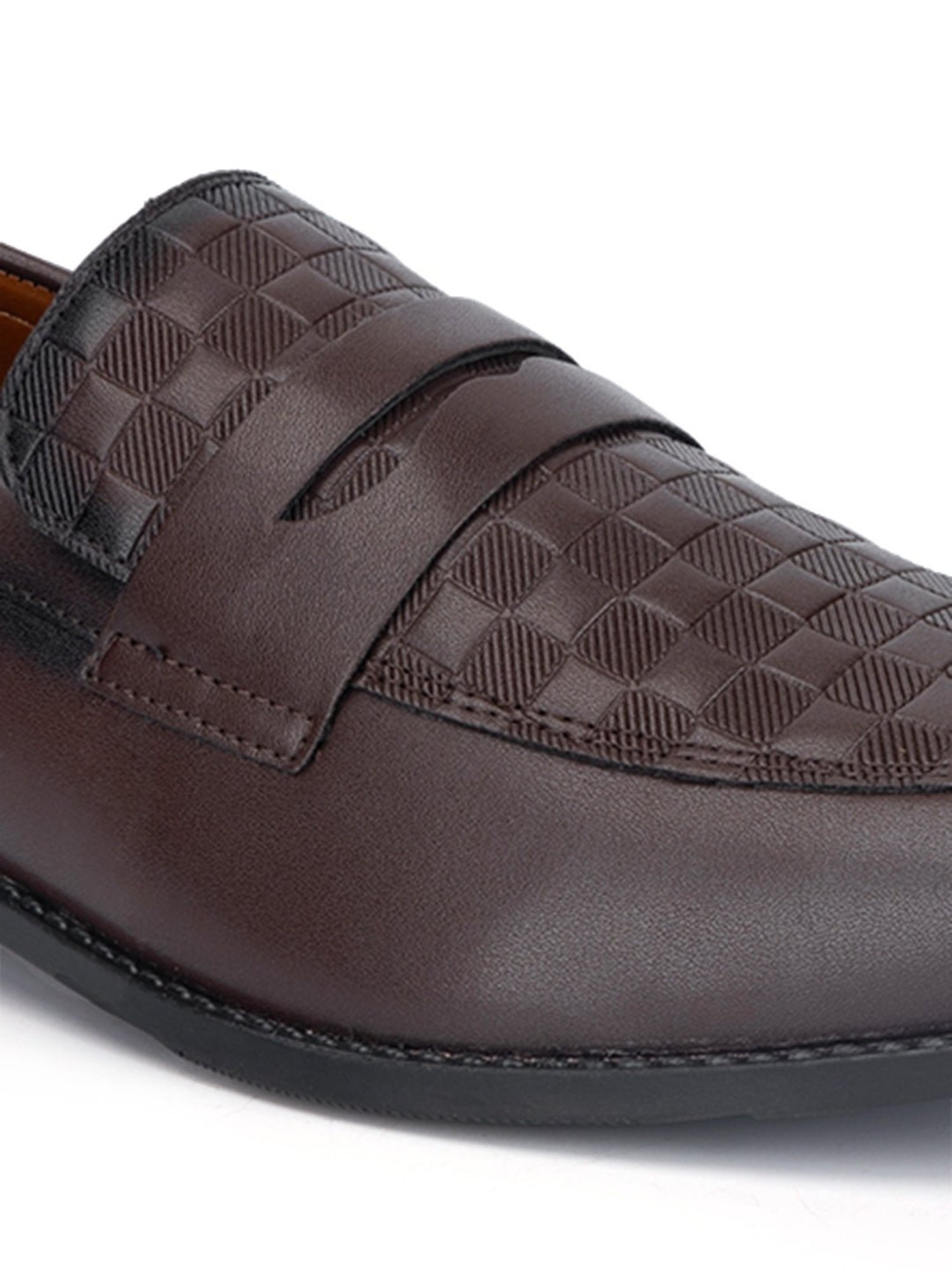 Louis Stitch Men's Brown Formal Loafers