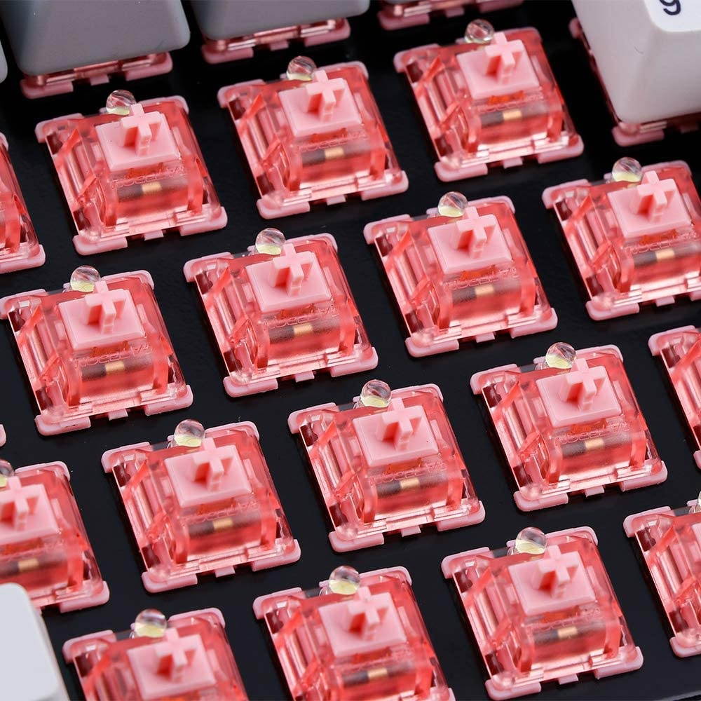 EPOMKER AKKO 3068 Silent 68 Keys Bluetooth 5.0 Mechanical Keyboard TKL with PBT OEM Keycaps, Type-C Port, 1800mAh Built-in Battery for Win/Mac/Gaming (Gateron White Switch, 3068)