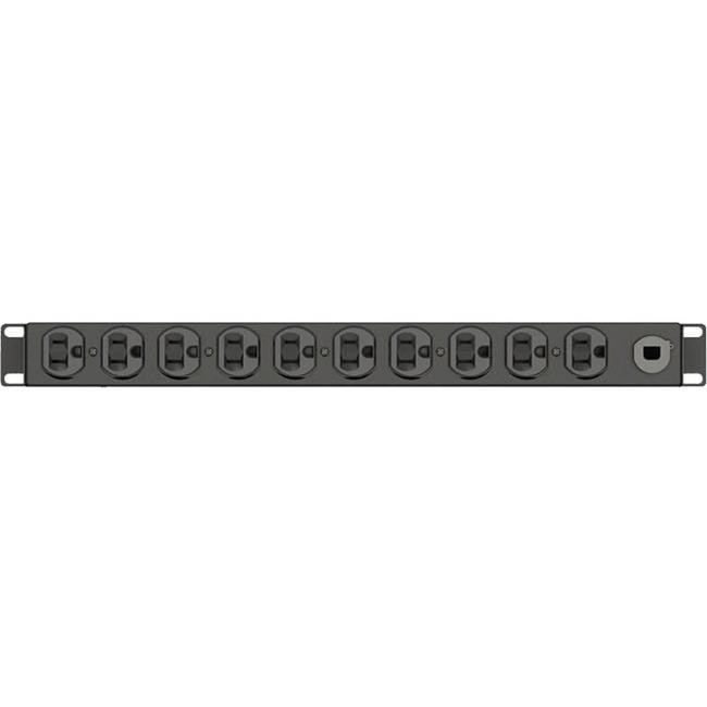 Tripp Lite Basic PDU, 30A, 24 Outlets (5-15R), 120V, L5-30P Input, 15 ft. Cord, 1U Rack-Mount Power (PDU2430)