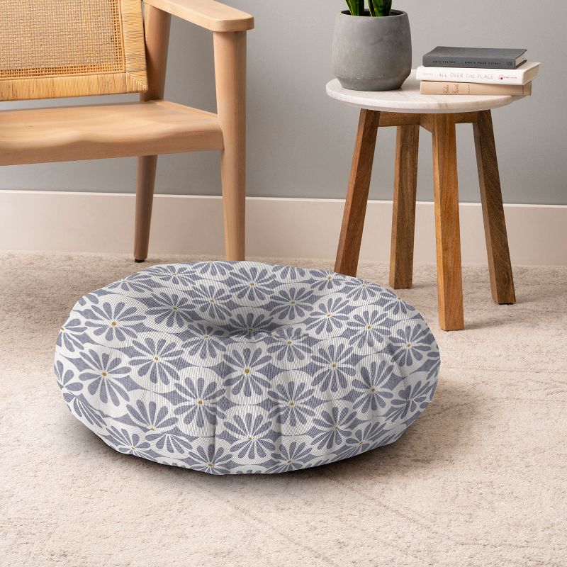 Heather Dutton Solstice Provence Round Floor Pillow - Deny Desings