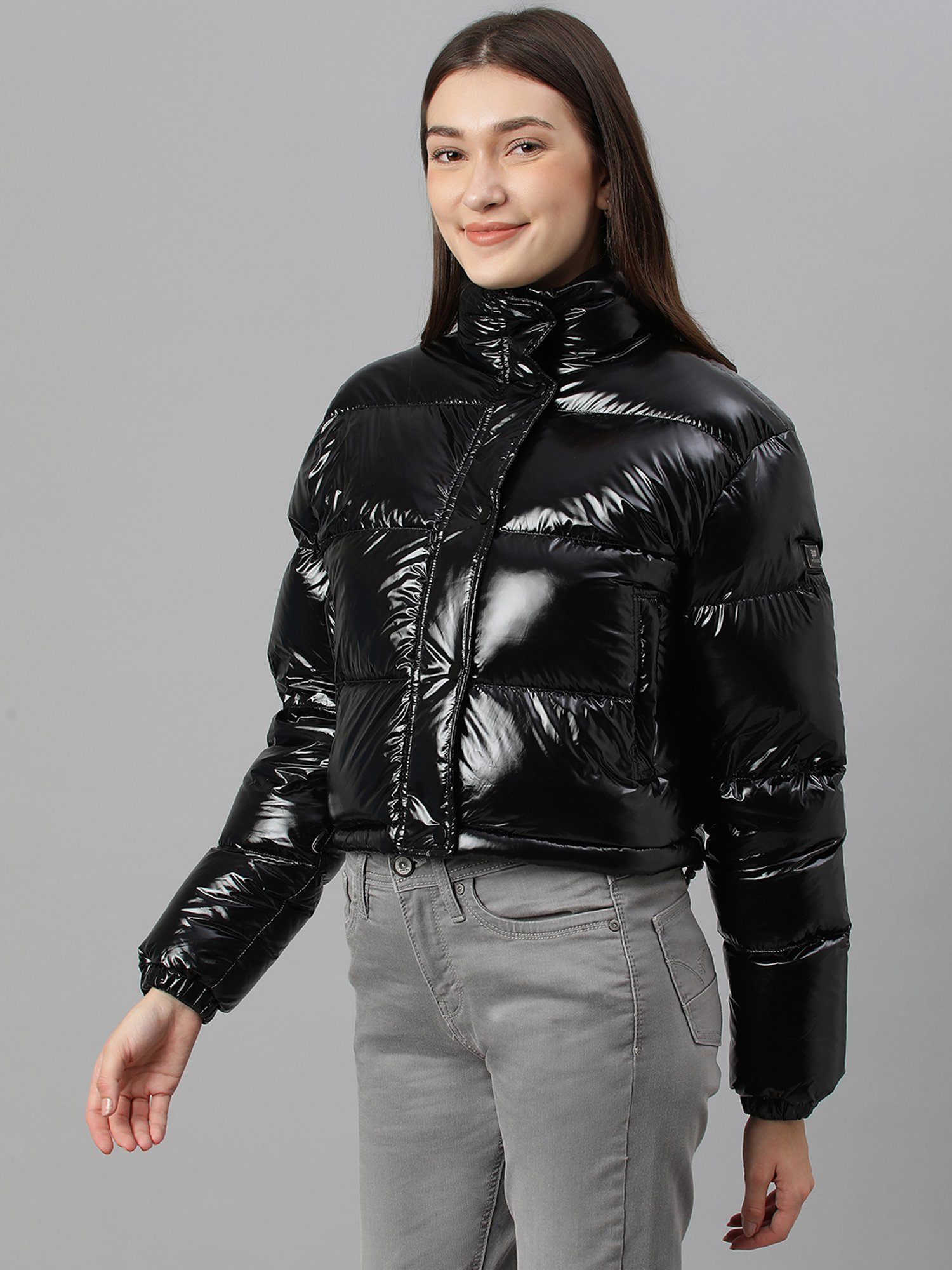 Woods Black Padded Jacket