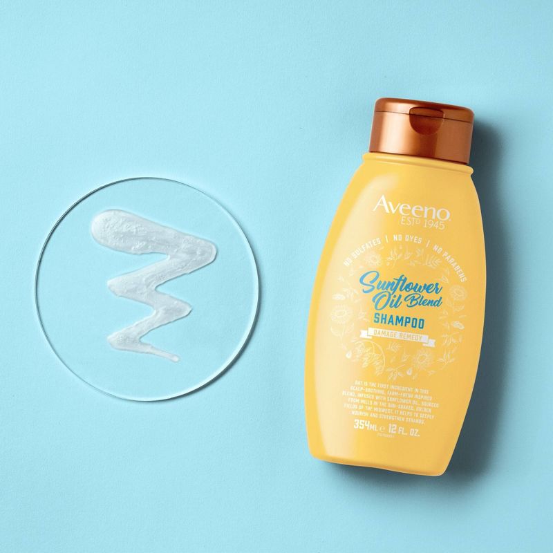 Aveeno Sunflower 7-Oil Blend Shampoo - 12 fl oz