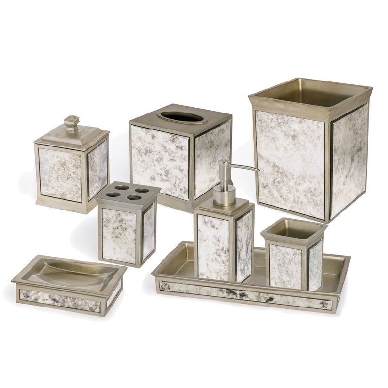 Vintage Waste Basket Bronze - Cassadecor