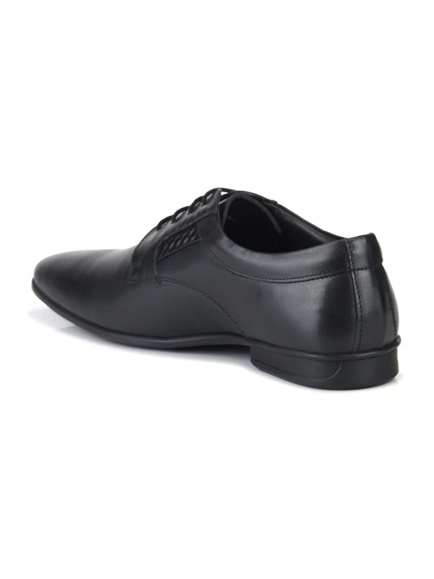ID Men's Black Derby Shoes