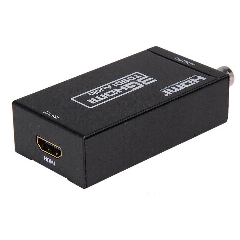 HDMI Over Coaxial BNC RG6 Converter 3G HDMI to SDI Box Adapter