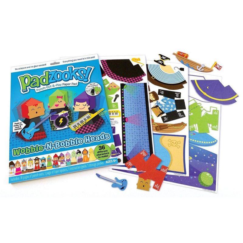 Kahootz, LLC Padzooks Rockin Bobbleheads Mini Set