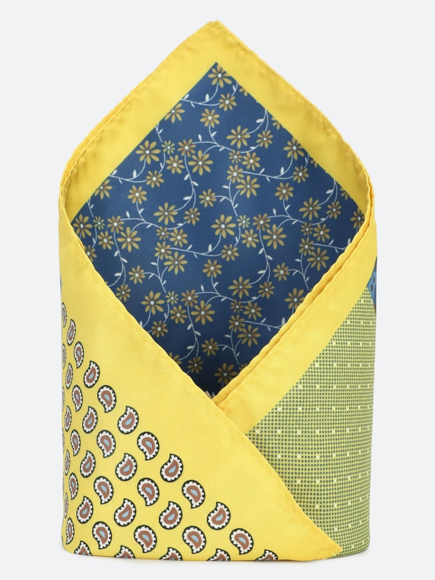 Allen Solly Multicolor Printed Pocket Square