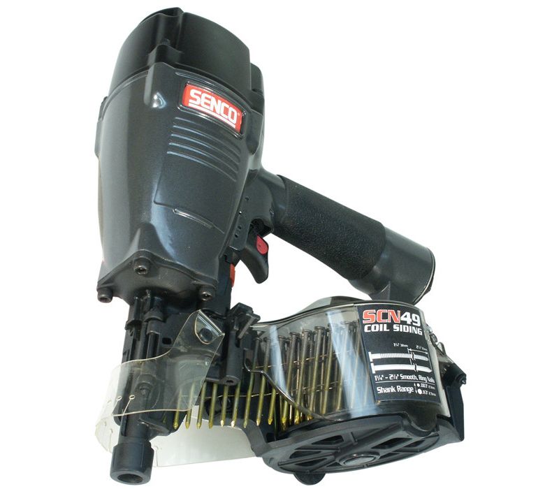 SENCO SCN49 ProSeries 15 Degree 2-1/2 in. Full Round Head Coil Siding Nailer