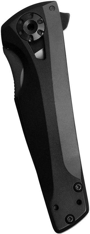 Kershaw Flythrough Folder 3.0 in Black Plain SS Handle