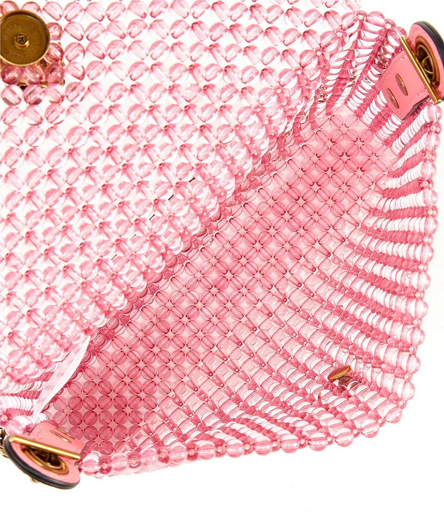 Kurt Geiger London Beaded Mini Eagle Head Detail Crossbody Bag