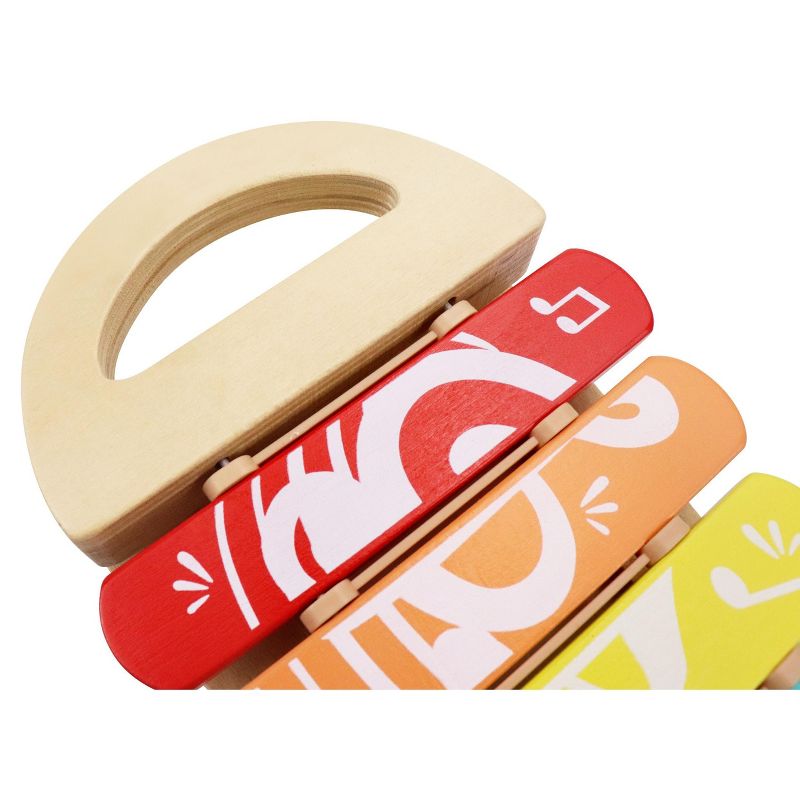 Leo & Friends Wooden Rainbow Xylophone