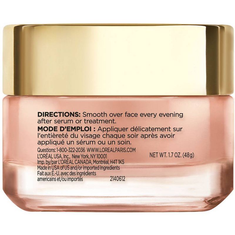 L'Oreal Paris Age Perfect Rosy Tone Cooling Night Moisturizer - 1.7oz