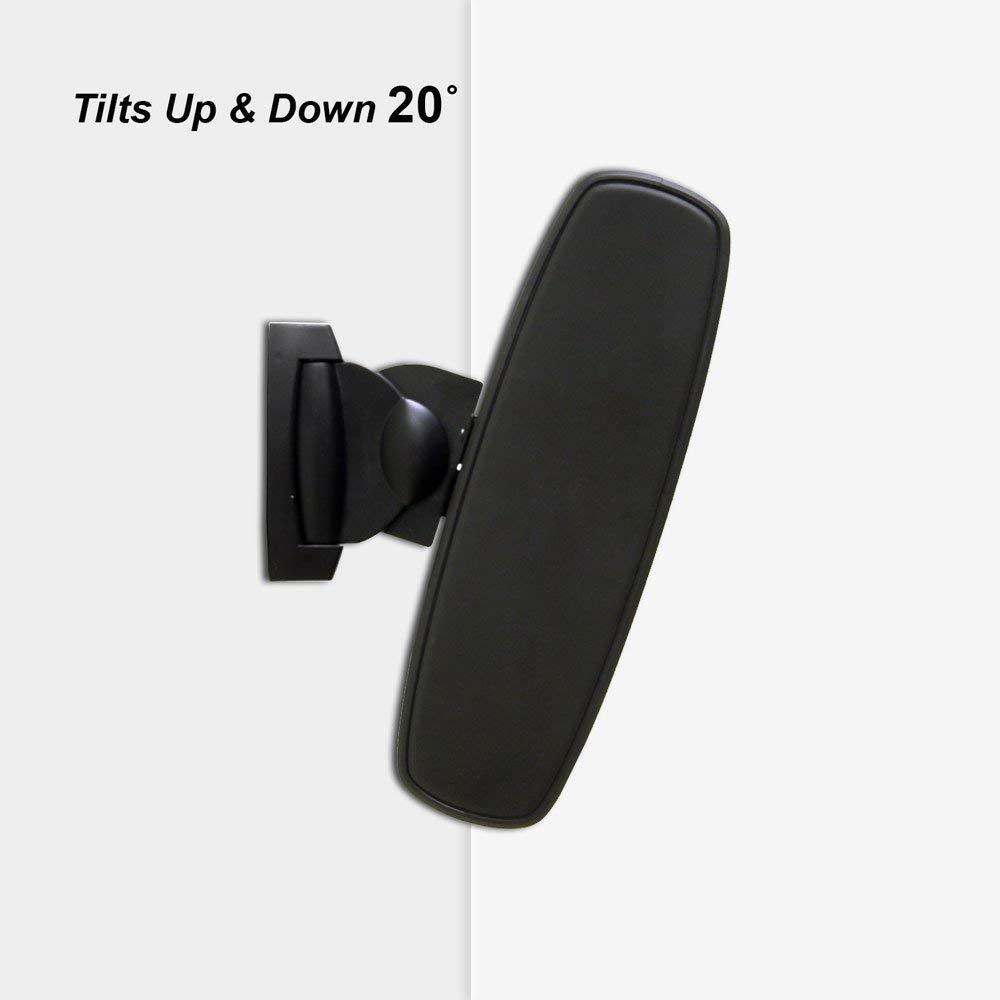 Heavy Duty Speaker Wall Mount - For Bookshelf, Large or Small Speakers