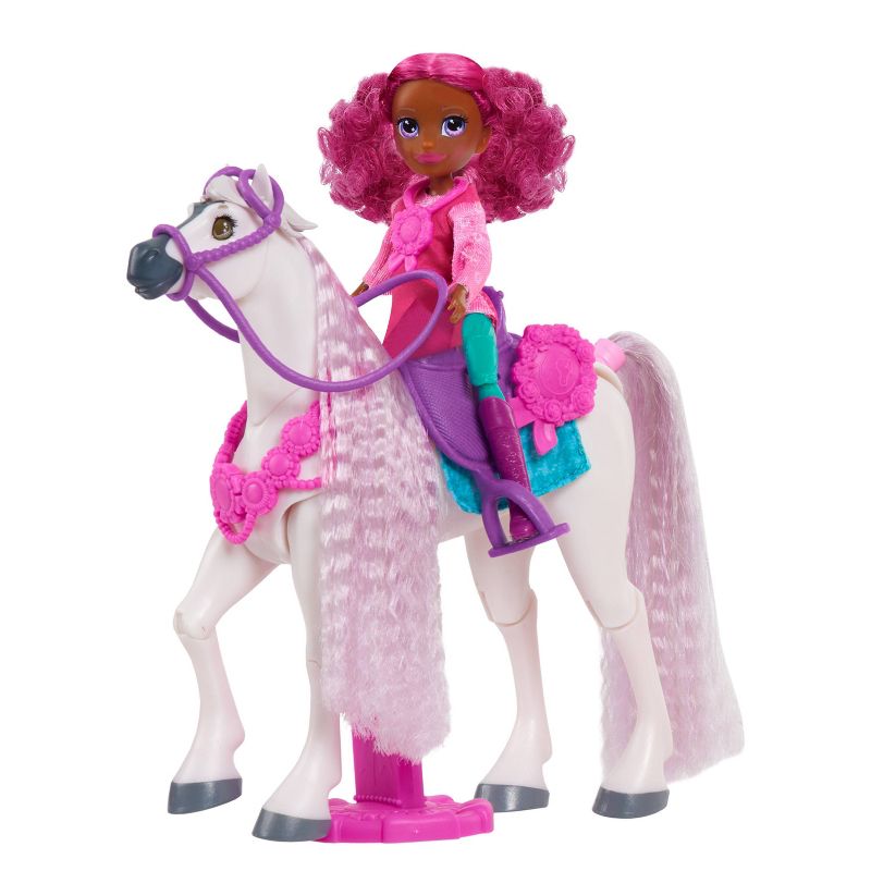 Winner's Stable Madison & Huntley Doll & Horse Figure Set 11pc