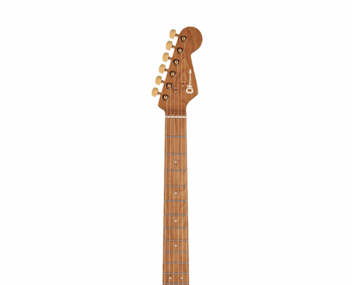 Charvel Pro-Mod DK24 HSH 2PT CM Mahogany Caramelized Maple FB Natural