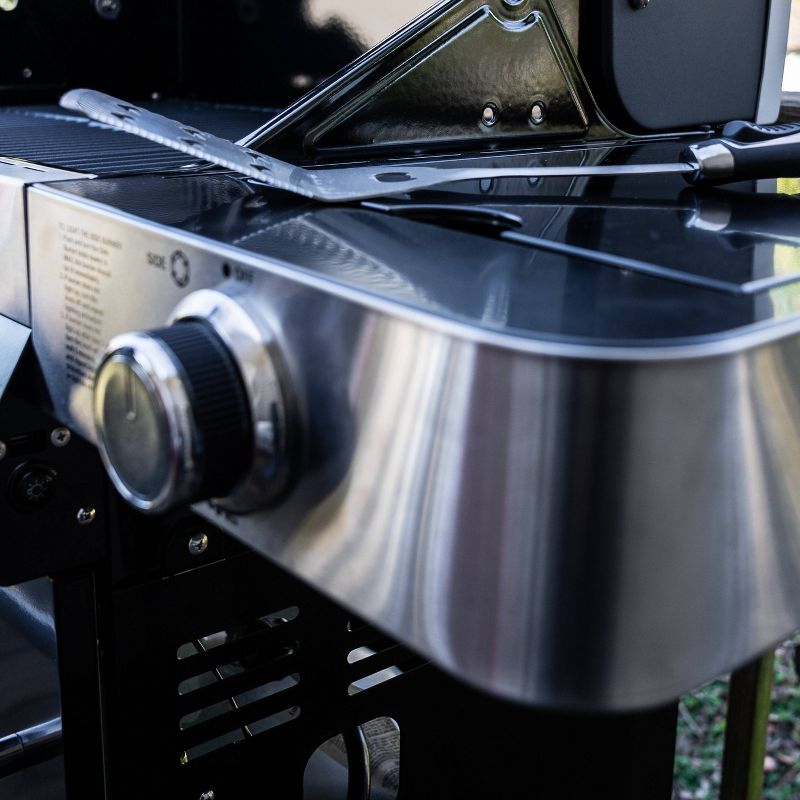 5pc Stainless Steel Tool Kit - Monument Grills