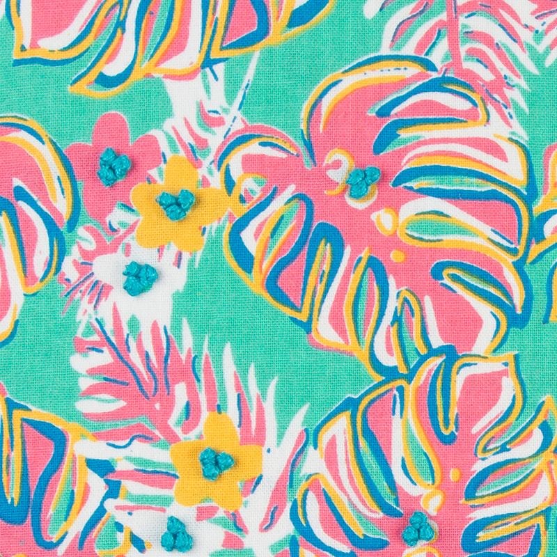 Simply Southern Floral Throw Pillow Green - Rizzy Home