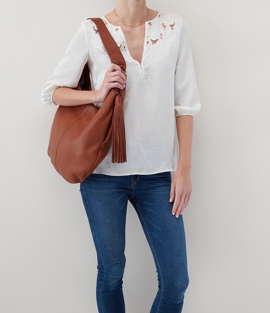 HOBO Vintage Hide Collection Gardner Leather Hobo Bag