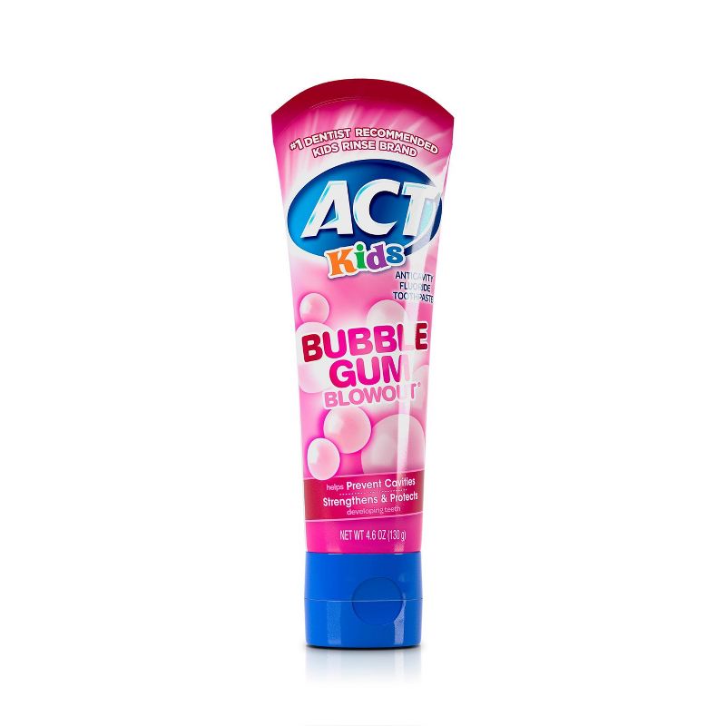 ACT Kids Toothpaste Bubblegum - 4.6oz