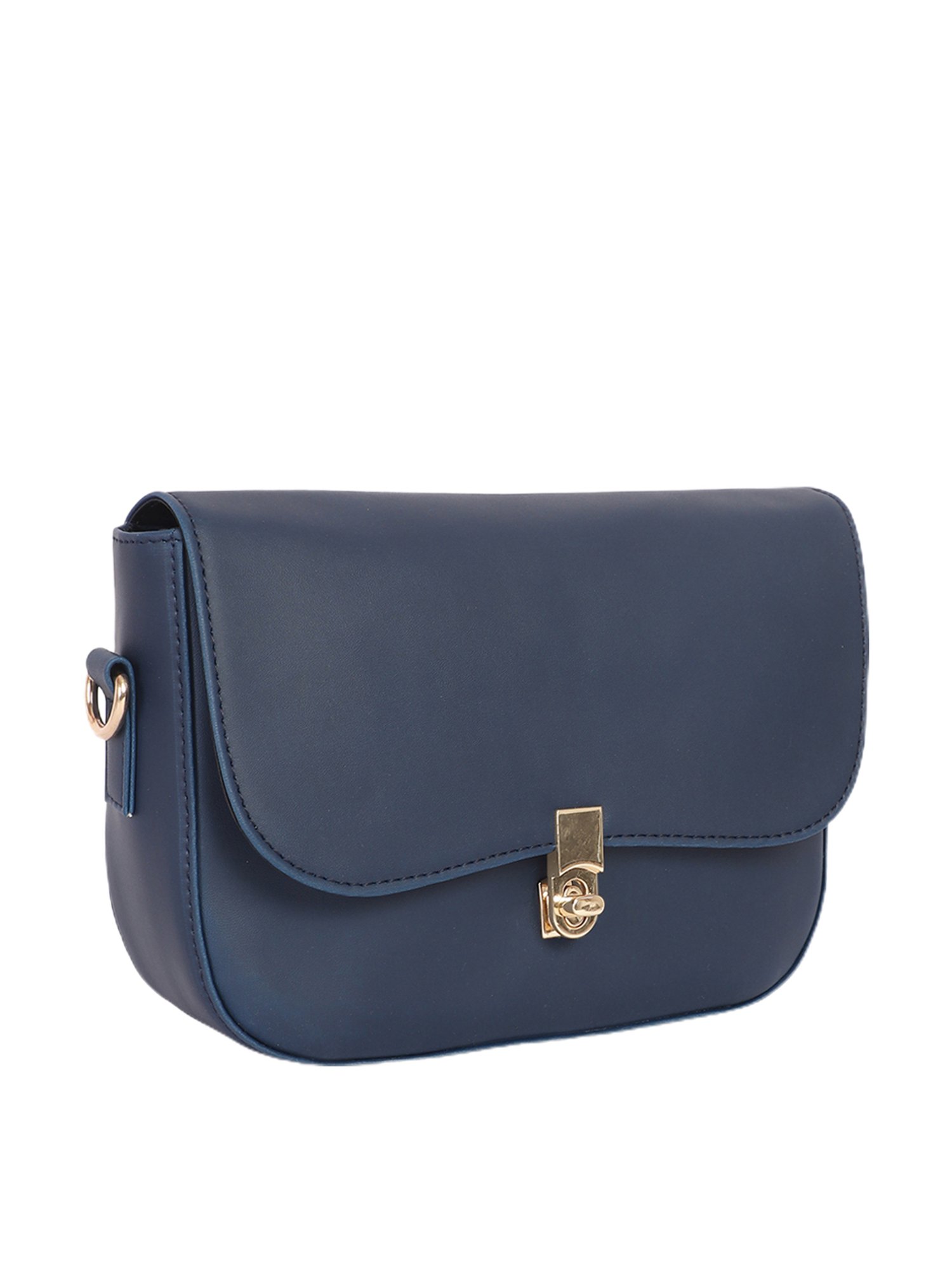 Bagsy Malone Blue Solid Sling Bag
