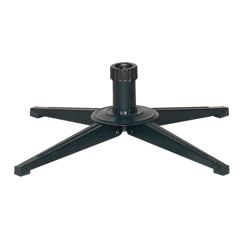 Home Heritage 7 Foot Pre-Lit Skinny Artificial Stanley Pencil Pine Christmas Tree with Clear White Lights, Foldable Stand and Easy Assembly