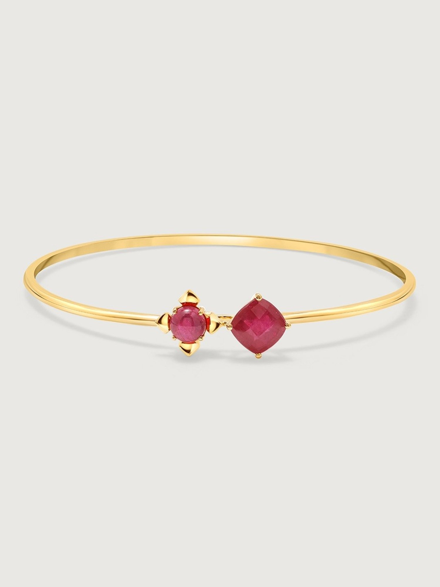 Mia by Tanishq Crimson Clinks 14k Ruby Bangle