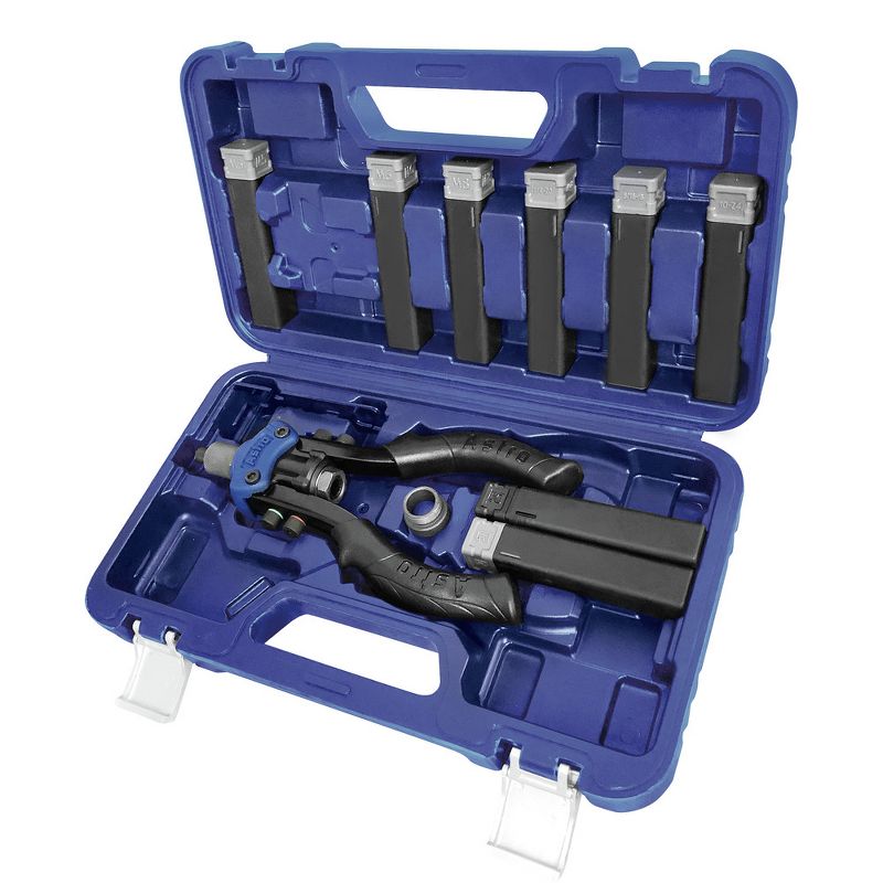Astro Pneumatic 1453 Combination Rivet Nut and Pop Rivet Setter Kit