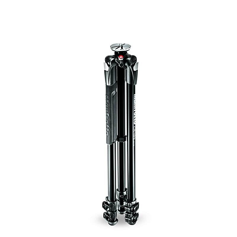 290 Xtra Aluminum 3-Section Tripod (MT290XTA3US),Black