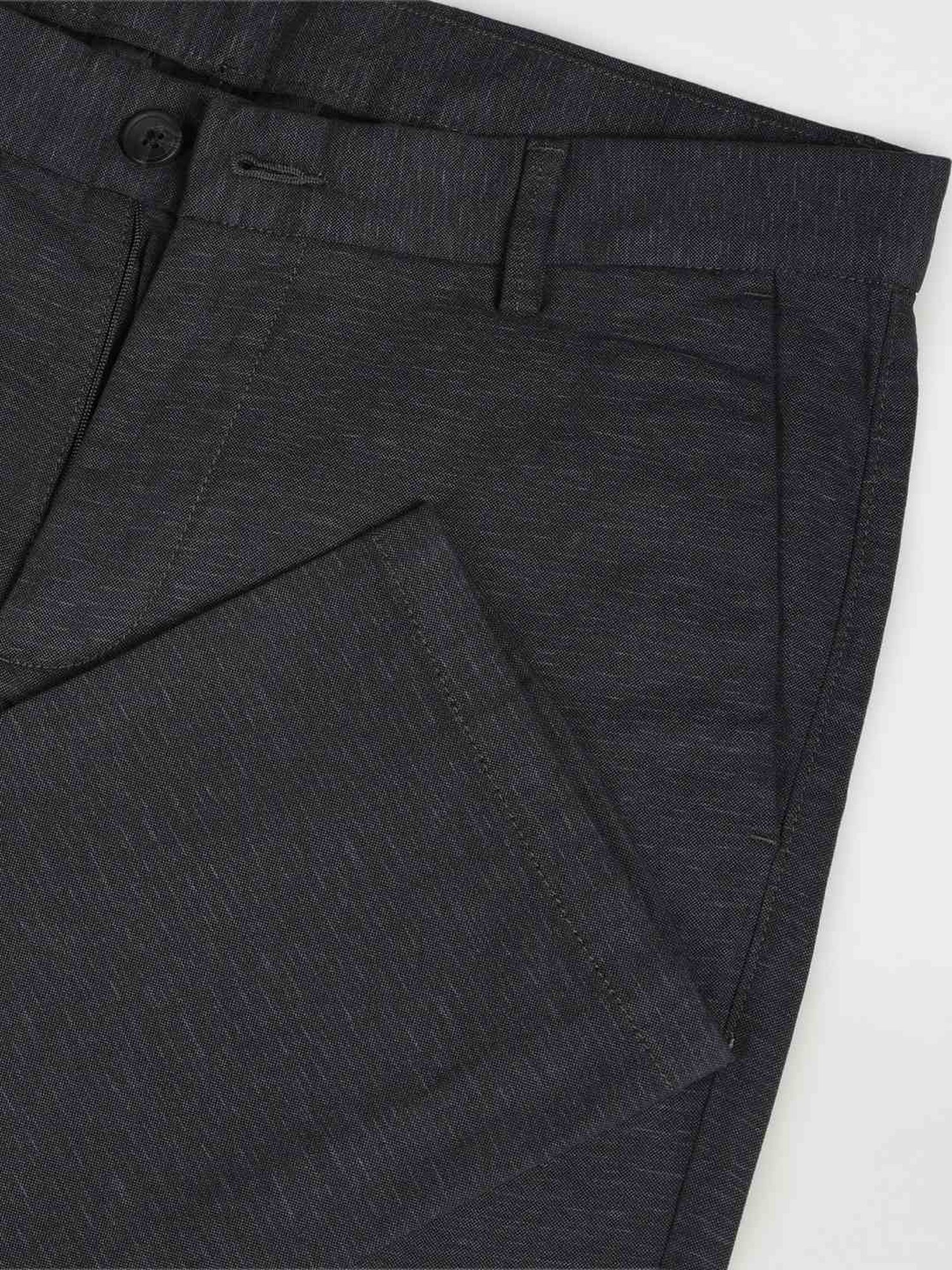 Arrow Sports Black Cotton Slim Fit Printed Chinos