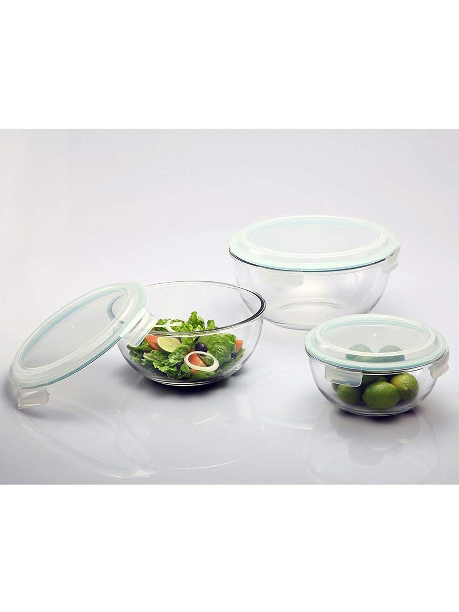 Glasslock Transparent Glass 1000 ml Jars and Container