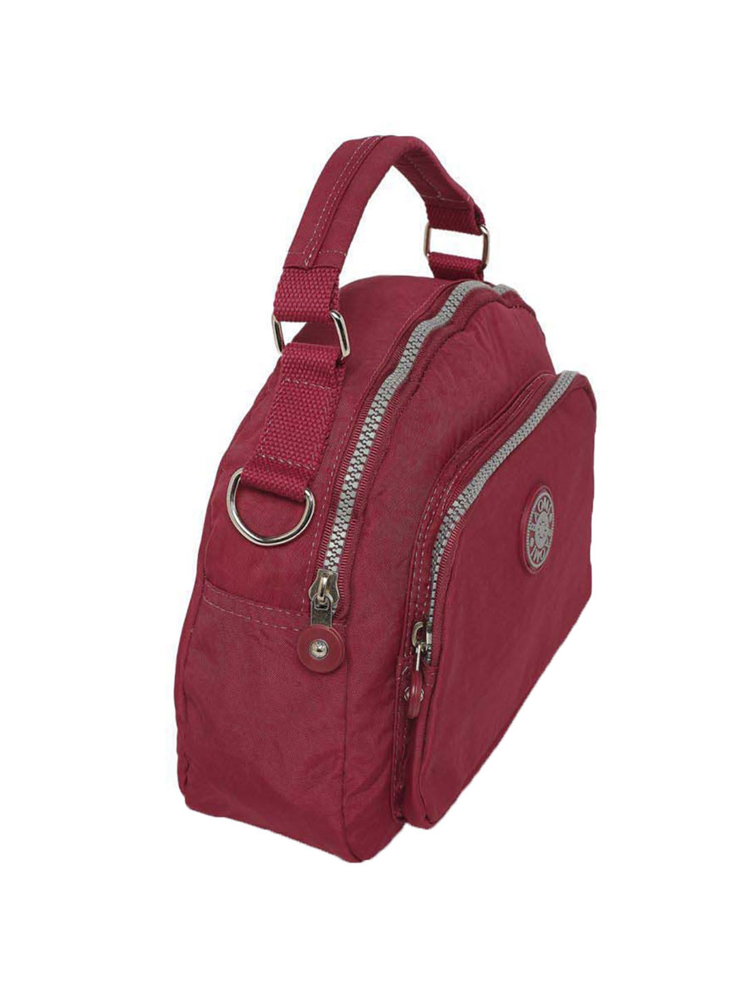 Baomi Red Solid Medium Cross Body Bag