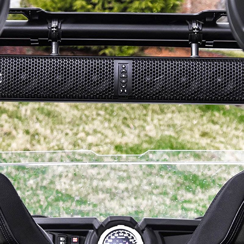 Hifonics Powered Bluetooth 6-Speaker ATV UTV Sound Bar w/ Integrated Amp | TPS6